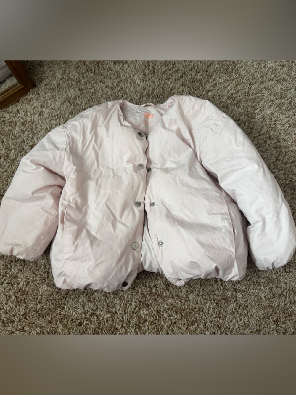 Zara Toddler Girl Puffer Jacket